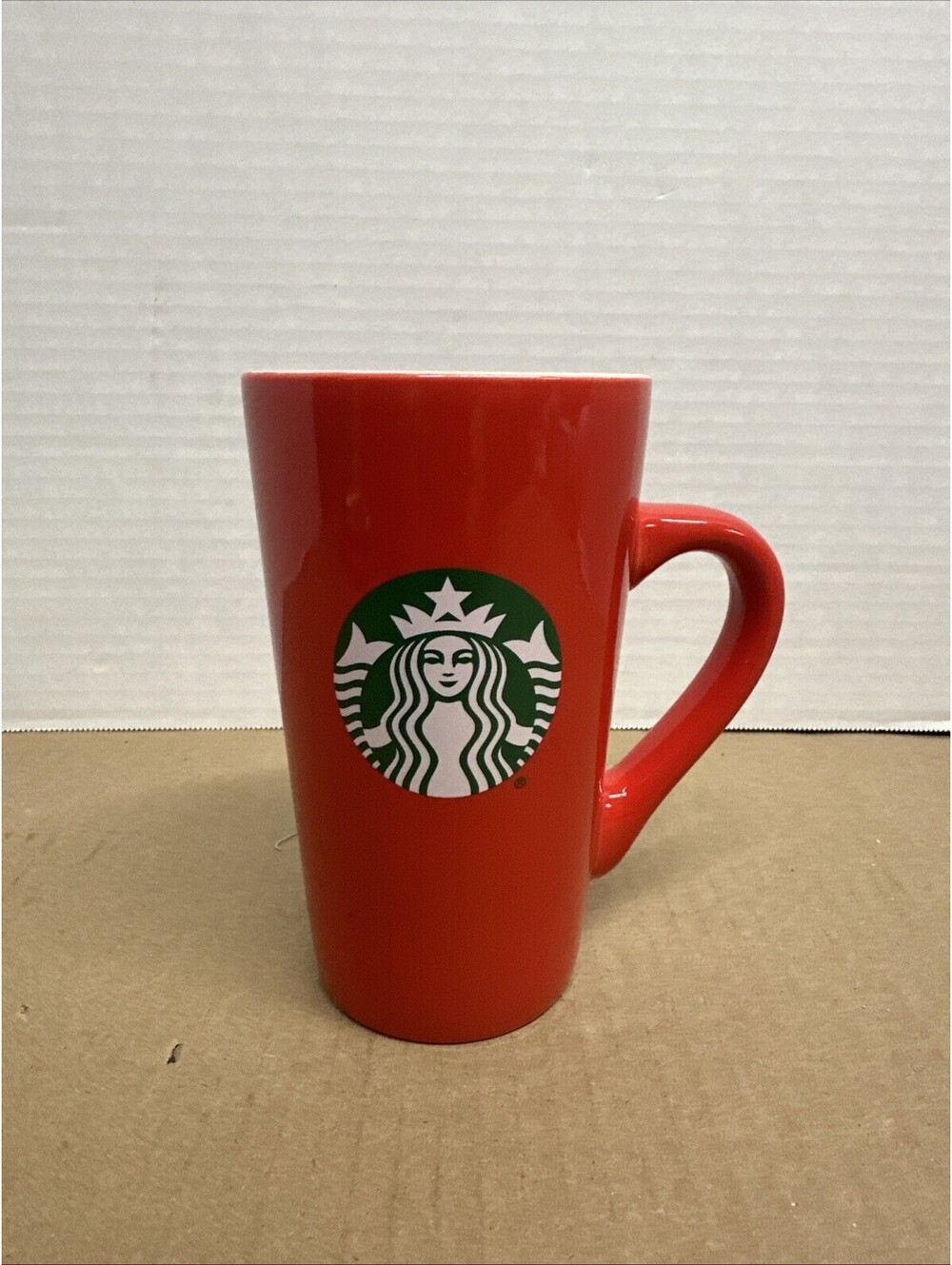 Starbucks Red Tall Mug 16 oz